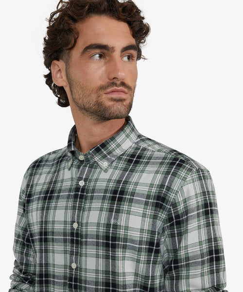 Overhemd Flanel Ruit | Winter Sage