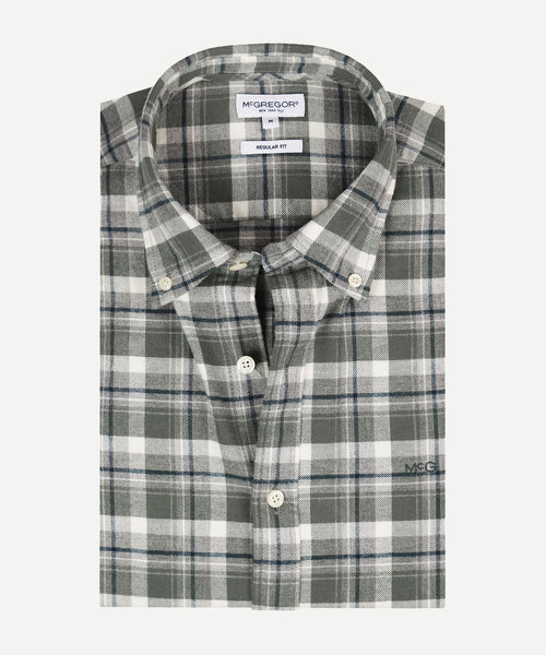 Overhemd Flanel Ruit | Winter Sage