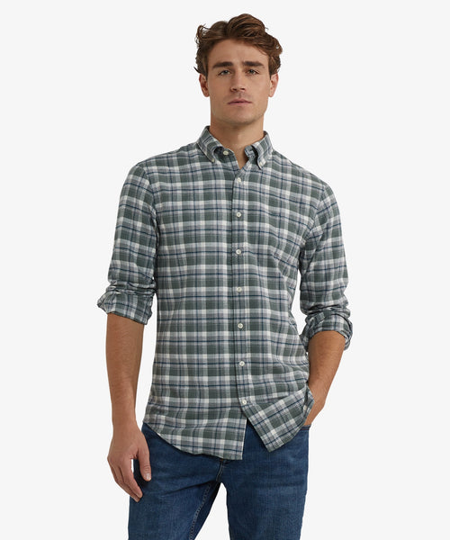 Overhemd Flanel Ruit | Winter Sage