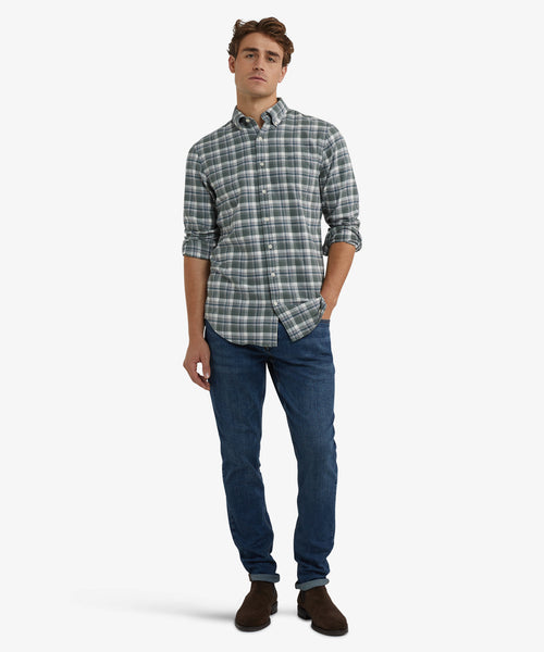 Overhemd Flanel Ruit | Winter Sage