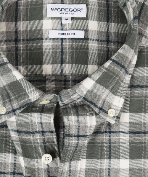 Overhemd Flanel Ruit | Winter Sage