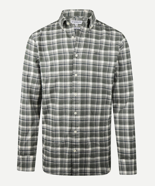 Overhemd Flanel Ruit | Winter Sage