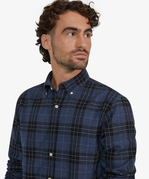 Flannel Shirt Check | Navy