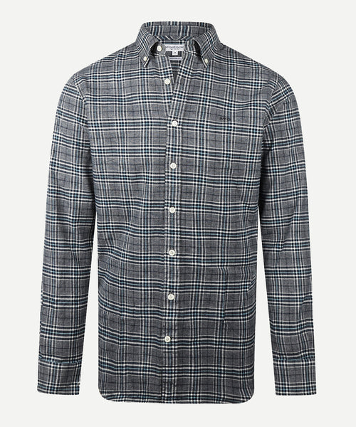 Shirt Flannel Twill Check | Navy