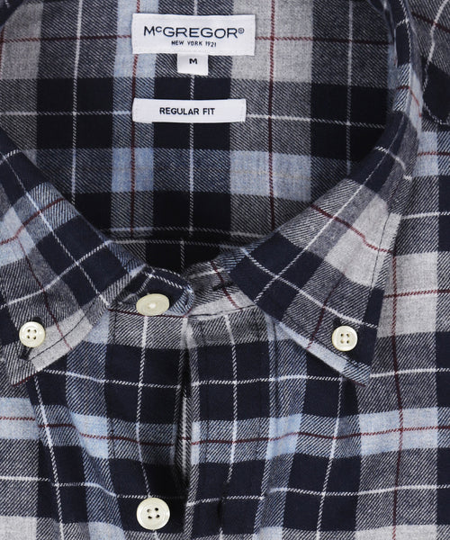 Overhemd Flanel Ruit | Light Blue
