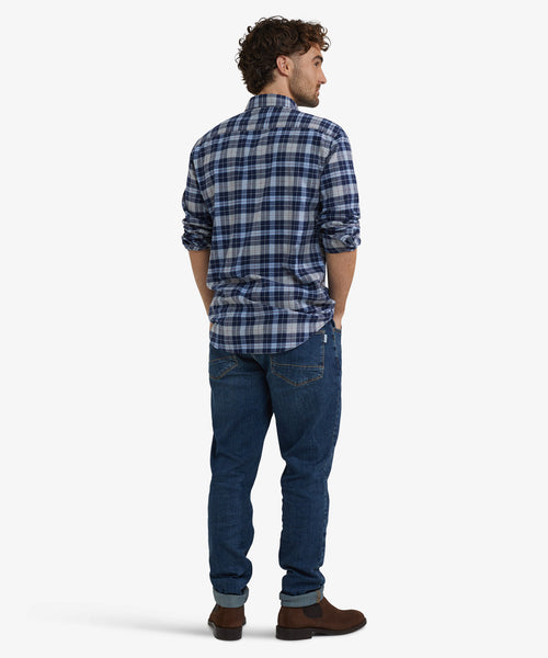 Flannel Shirt Check | Light Blue
