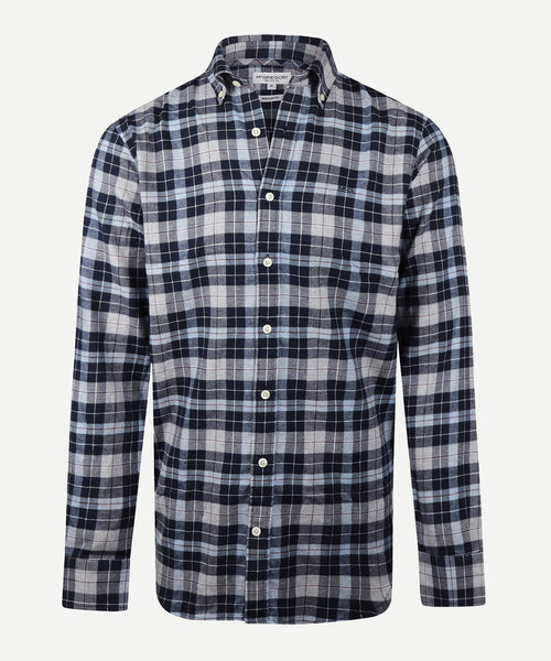 Overhemd Flanel Ruit | Light Blue