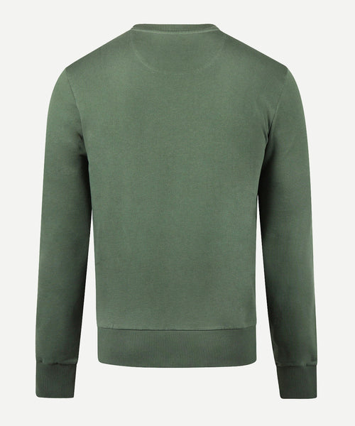 Sweatshirt Graphic Ronde Hals | Winter Sage
