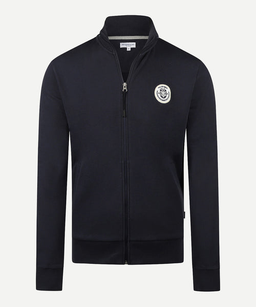 Zip-up vest | Navy