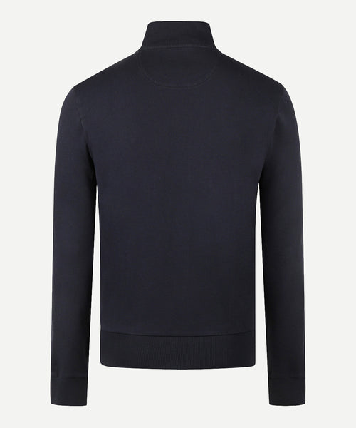 Zip-up vest | Navy