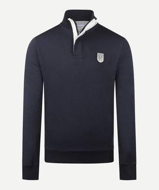Half-Zip Sweatshirt | Navy