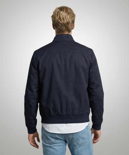 Classic Bomber Jacket | Navy