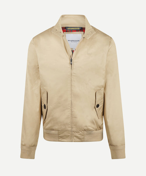 Classic Bomber Jacket | Beige
