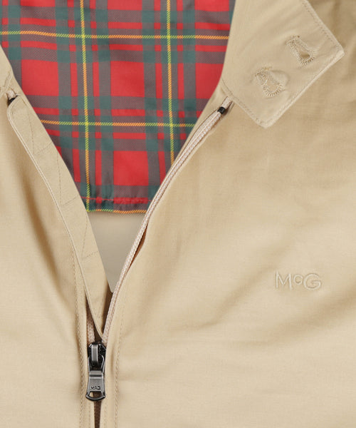 Classic Bomber Jacket | Beige