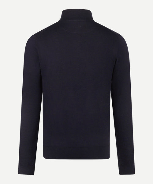 Zip cardigan Cotton Cashmere | Navy