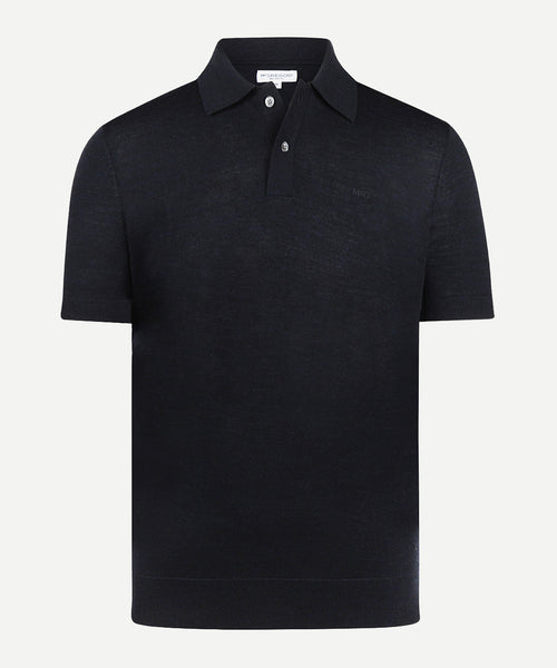 Polo Shirt Merino | Navy