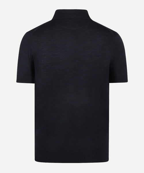 Polo Shirt Merino | Navy