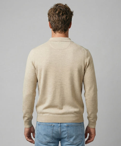 Polo Sweater Merino Wool | Kit