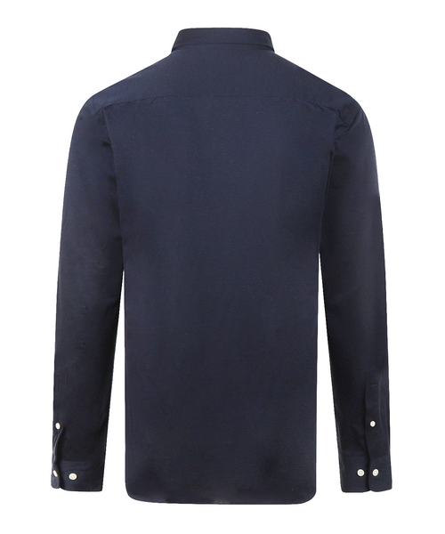 Overhemd Stretch Piqué | Navy