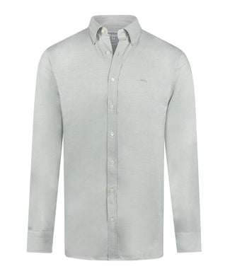 Overhemd Stretch Piqué | Light Olive