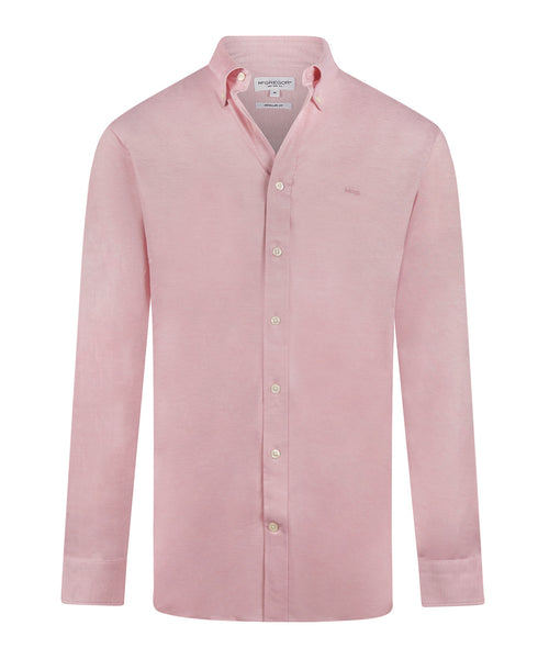 Overhemd Stretch Piqué | Light Pink