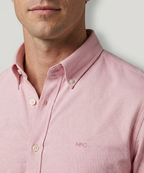 Shirt Stretch Piqué | Light Pink