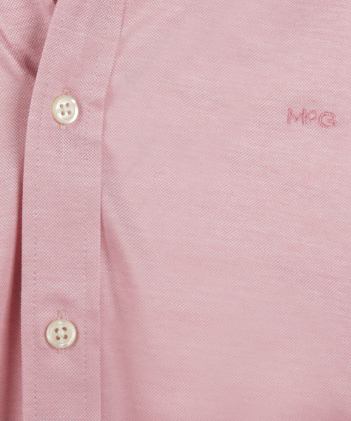 Shirt Stretch Piqué | Light Pink