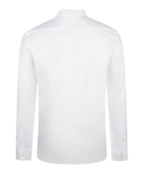 Overhemd Stretch Piqué | White
