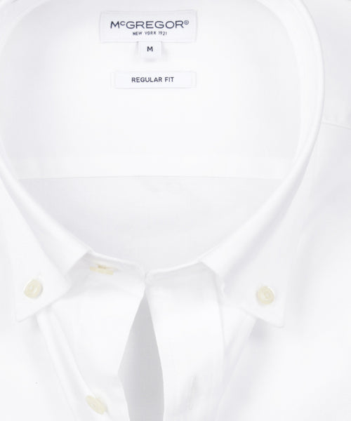 Overhemd Stretch Piqué | White