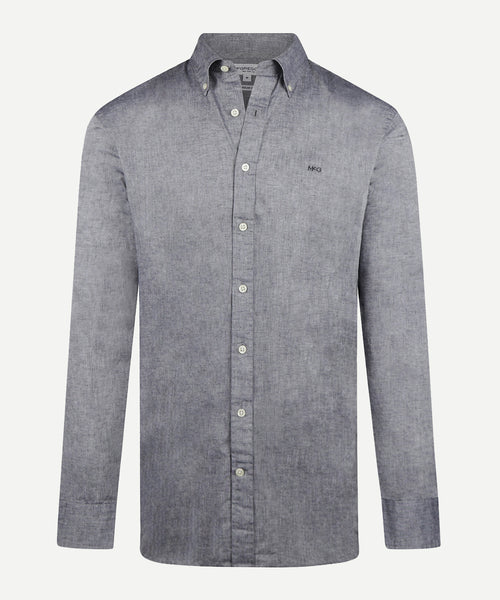 Shirt Cotton Linen | Navy