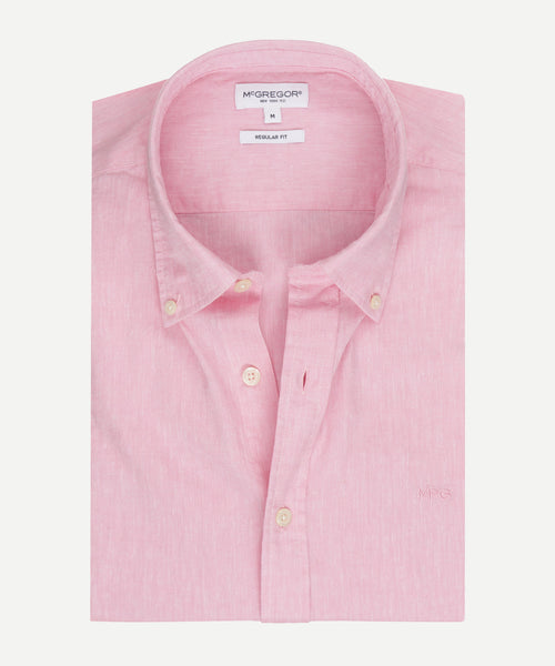 Shirt Cotton Linen | Pink