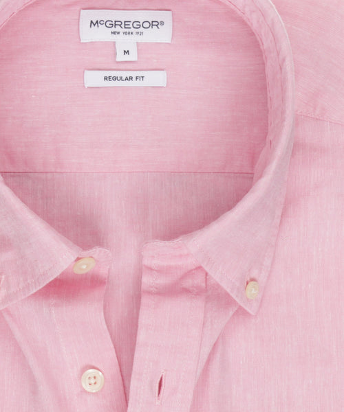 Shirt Cotton Linen | Pink