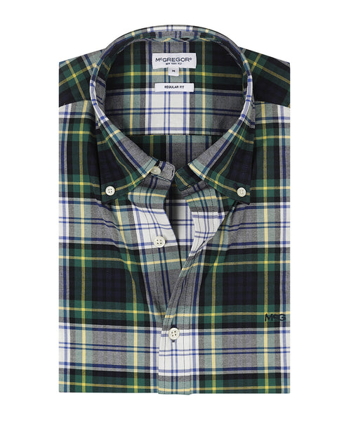 Overhemd Oxford Ruit | Navy