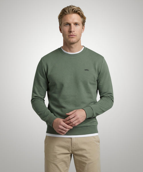 McG Logo Crew | Light Olive