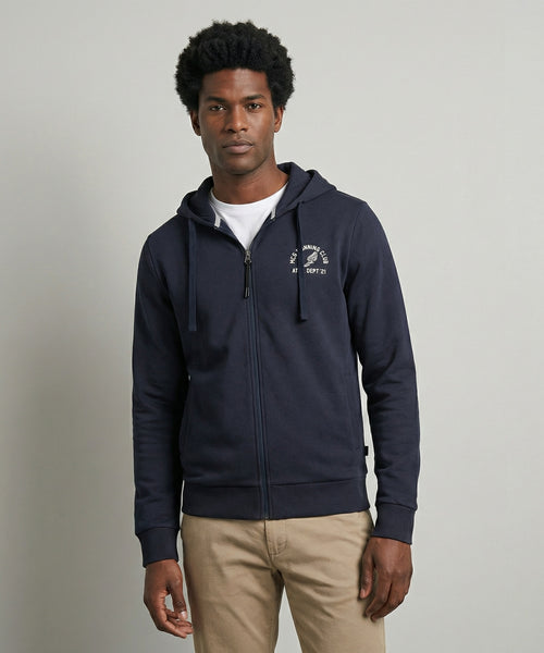 Zip-Thru Hoody | Navy