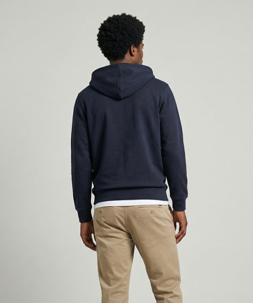 Zip-Thru Hoody | Navy