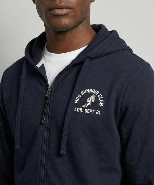 Zip-Thru Hoody | Navy