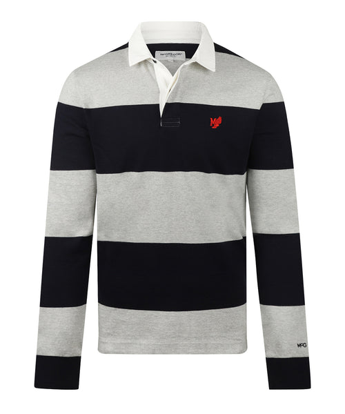 Rugbytrui Streep | Medium Grey Melange
