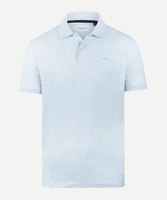 Jersey Polo Melange | Light Blue