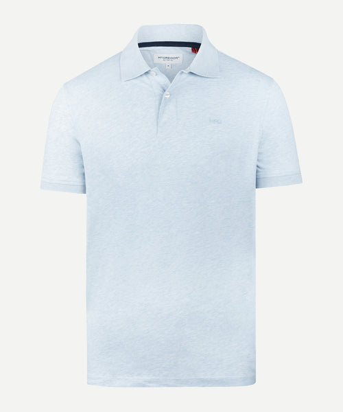 Jersey Polo Melange | Light Blue