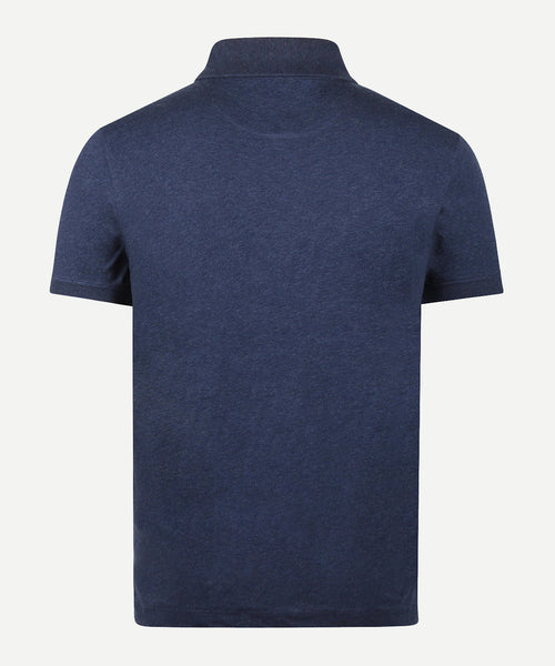 Jersey Polo Mélange | Medium Blue