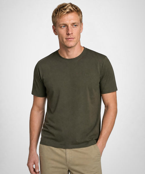 Interlock T-Shirt | Dark Olive