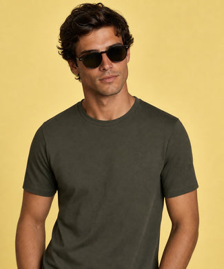 Interlock T-Shirt | Dark Olive
