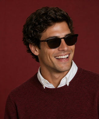 Trui Lamswol Ronde Hals | Burgundy