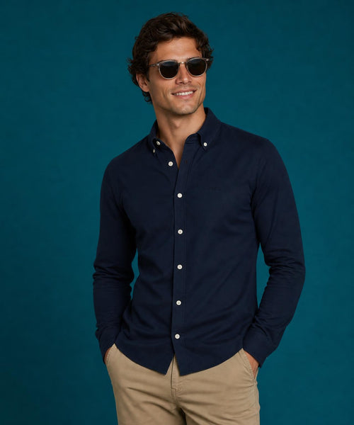 Overhemd Jersey | Navy