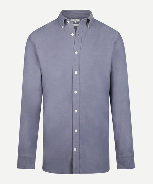 Overhemd Flanel Oxford | Chambray Blue