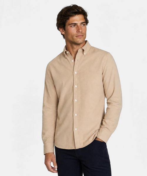 Overhemd Flanel Oxford | Camel