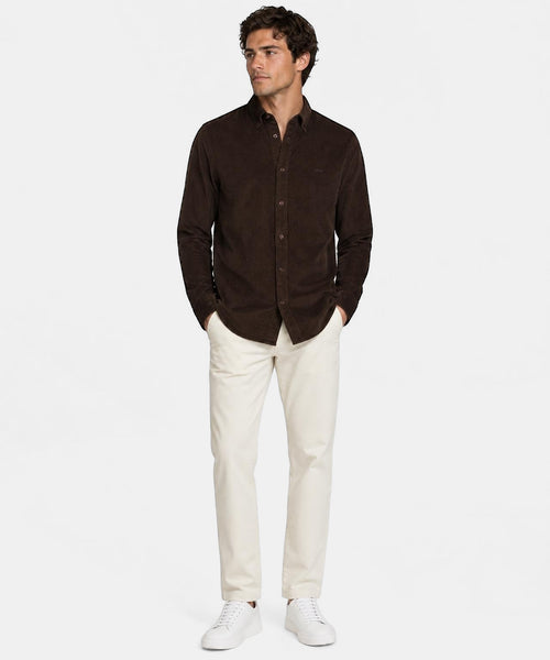 Overhemd Corduroy | Chocolate Brown