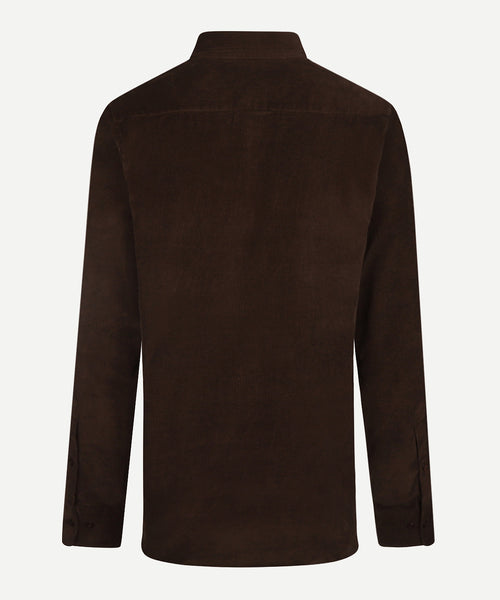 Overhemd Corduroy | Chocolate Brown