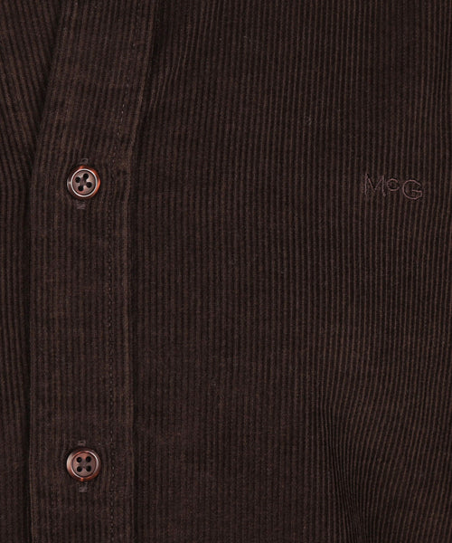 Overhemd Corduroy | Chocolate Brown